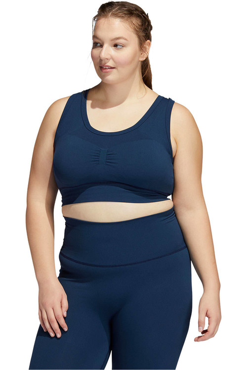ADIDAS STUDIO BRA PS azul