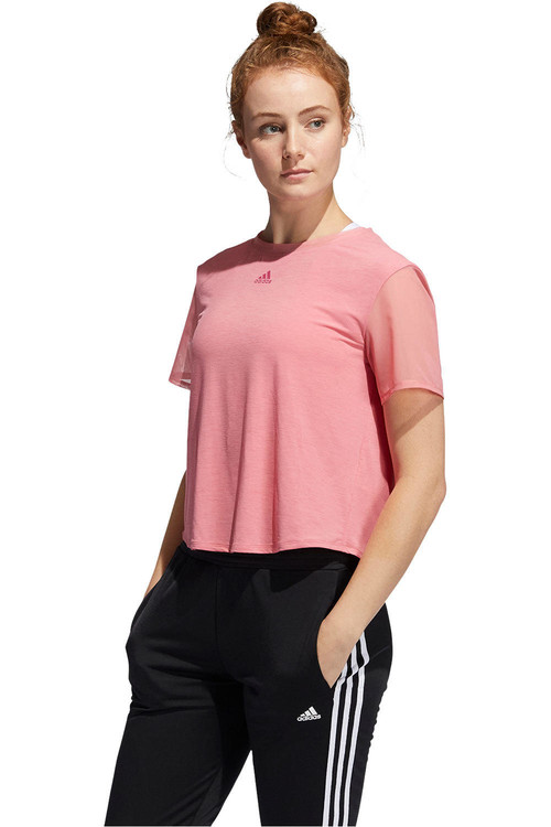 ADIDAS DANCE TEE rosa