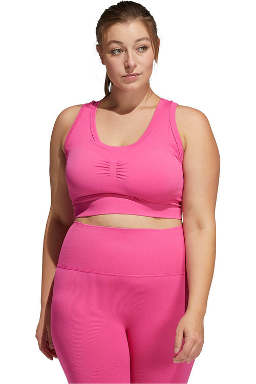 ADIDAS STUDIO BRA PS rosa