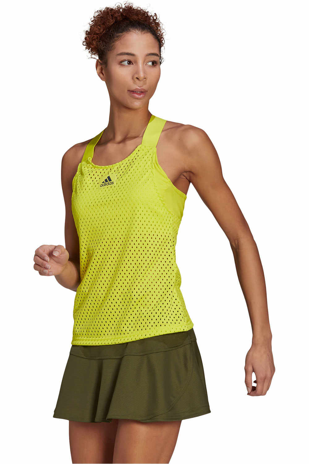 adidas camiseta tirantes mujer Adidas Y-TANK PB vista frontal adidas camiseta tirantes mujer Adidas Y-TANK PB vista frontal