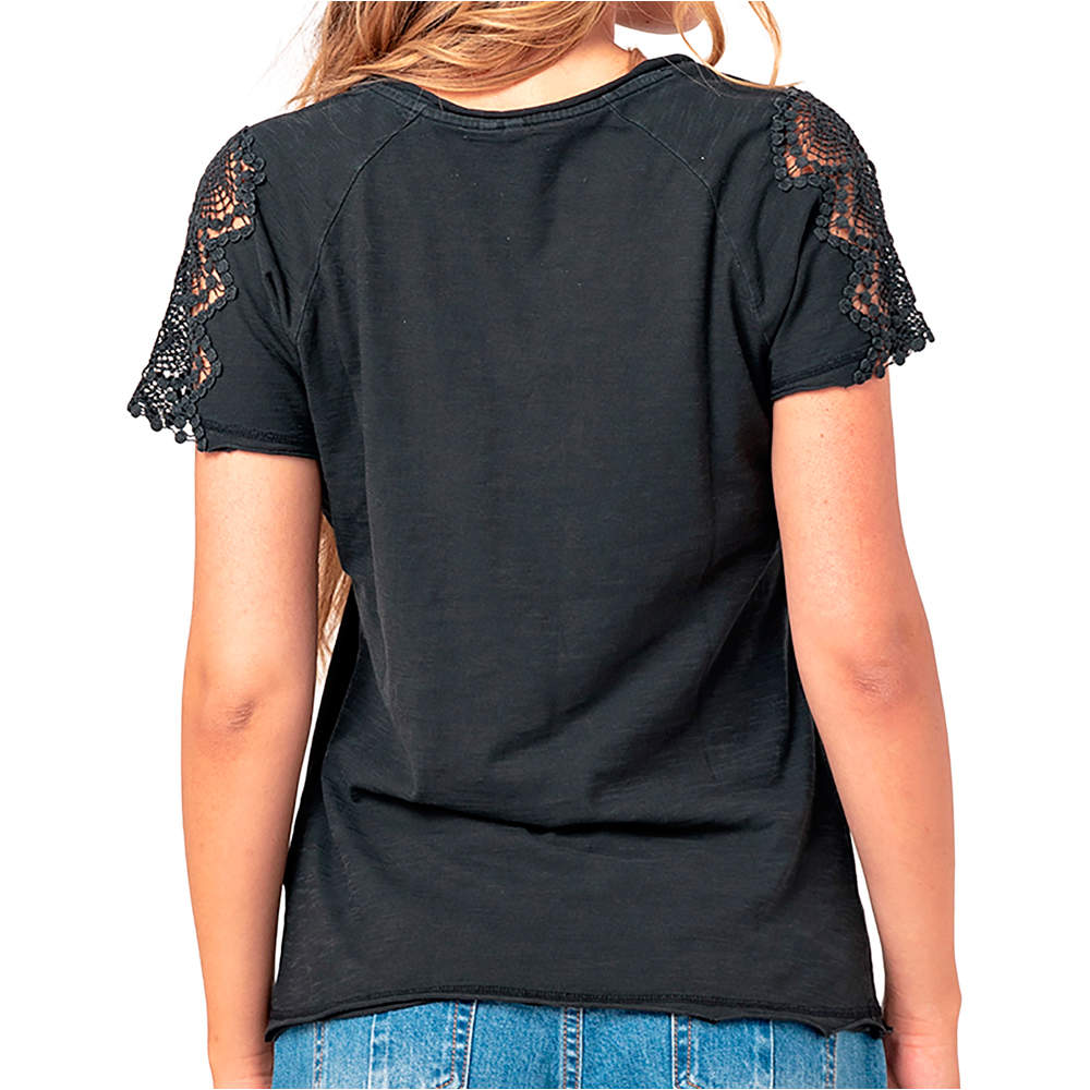 Rip Curl camiseta manga corta mujer Rip Curl LOVELY TEE V NECK 04 Rip Curl camiseta manga corta mujer Rip Curl LOVELY TEE V NECK 04