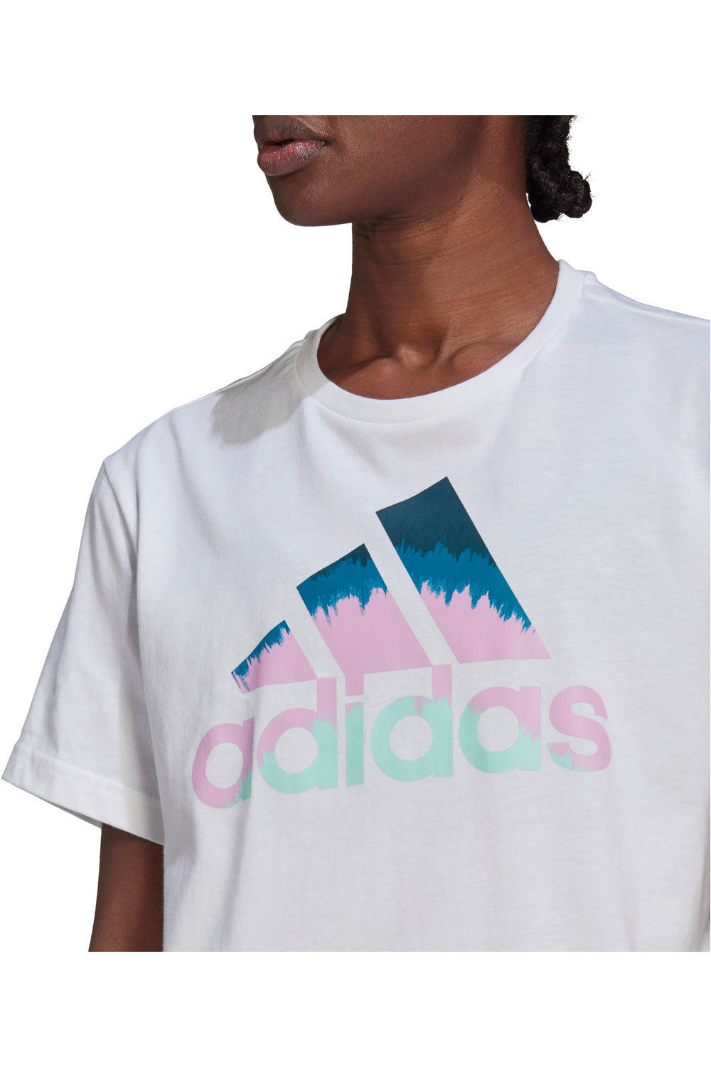 adidas camiseta manga corta mujer Adidas W FARM G CRO T vista detalle adidas camiseta manga corta mujer Adidas W FARM G CRO T vista detalle