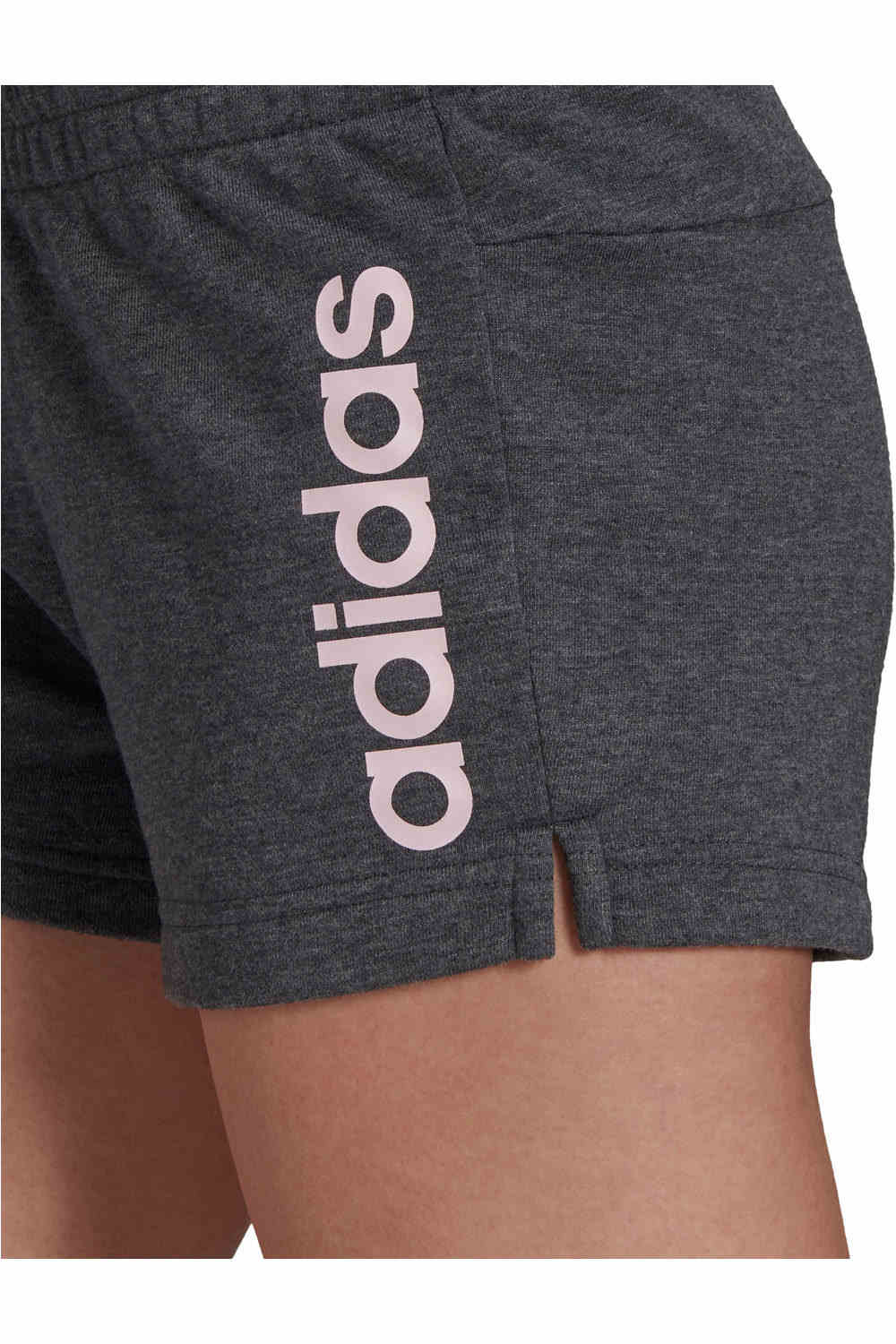 adidas pantalón corto deporte mujer Adidas W LIN FT SHO vista detalle adidas pantalón corto deporte mujer Adidas W LIN FT SHO vista detalle