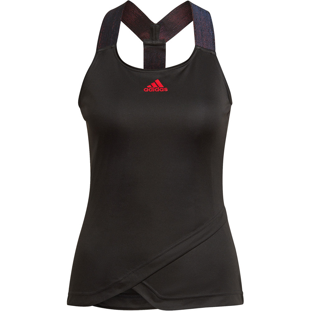 adidas camiseta tirantes mujer Adidas Y-TANK PB D vista frontal adidas camiseta tirantes mujer Adidas Y-TANK PB D vista frontal