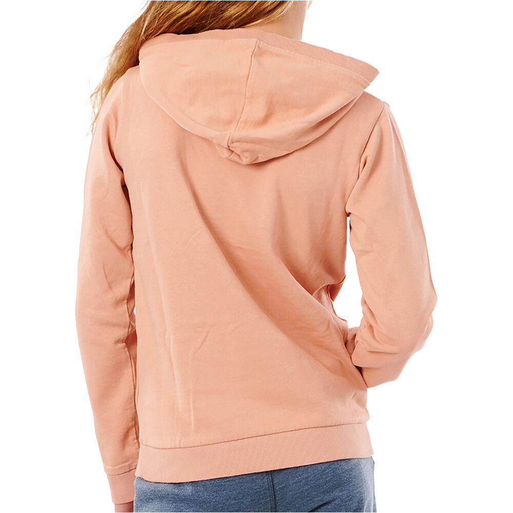 Rip Curl sudadera niña Rip Curl SURFERS ORG HOODIE - GIRL vista trasera Rip Curl sudadera niña Rip Curl SURFERS ORG HOODIE - GIRL vista trasera