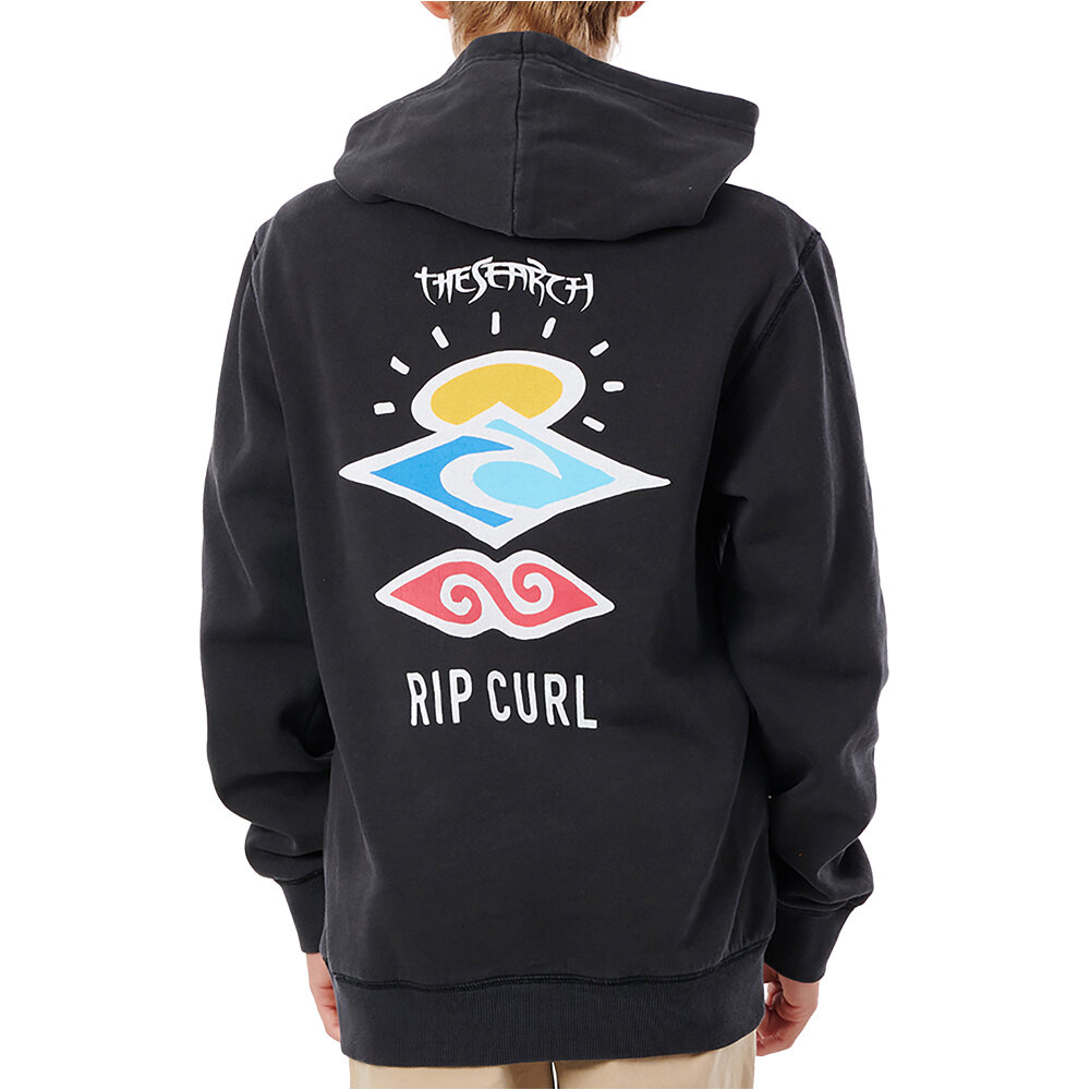 Rip Curl sudadera niño Rip Curl SEARCH ICON HOOD-BOY vista trasera Rip Curl sudadera niño Rip Curl SEARCH ICON HOOD-BOY vista trasera