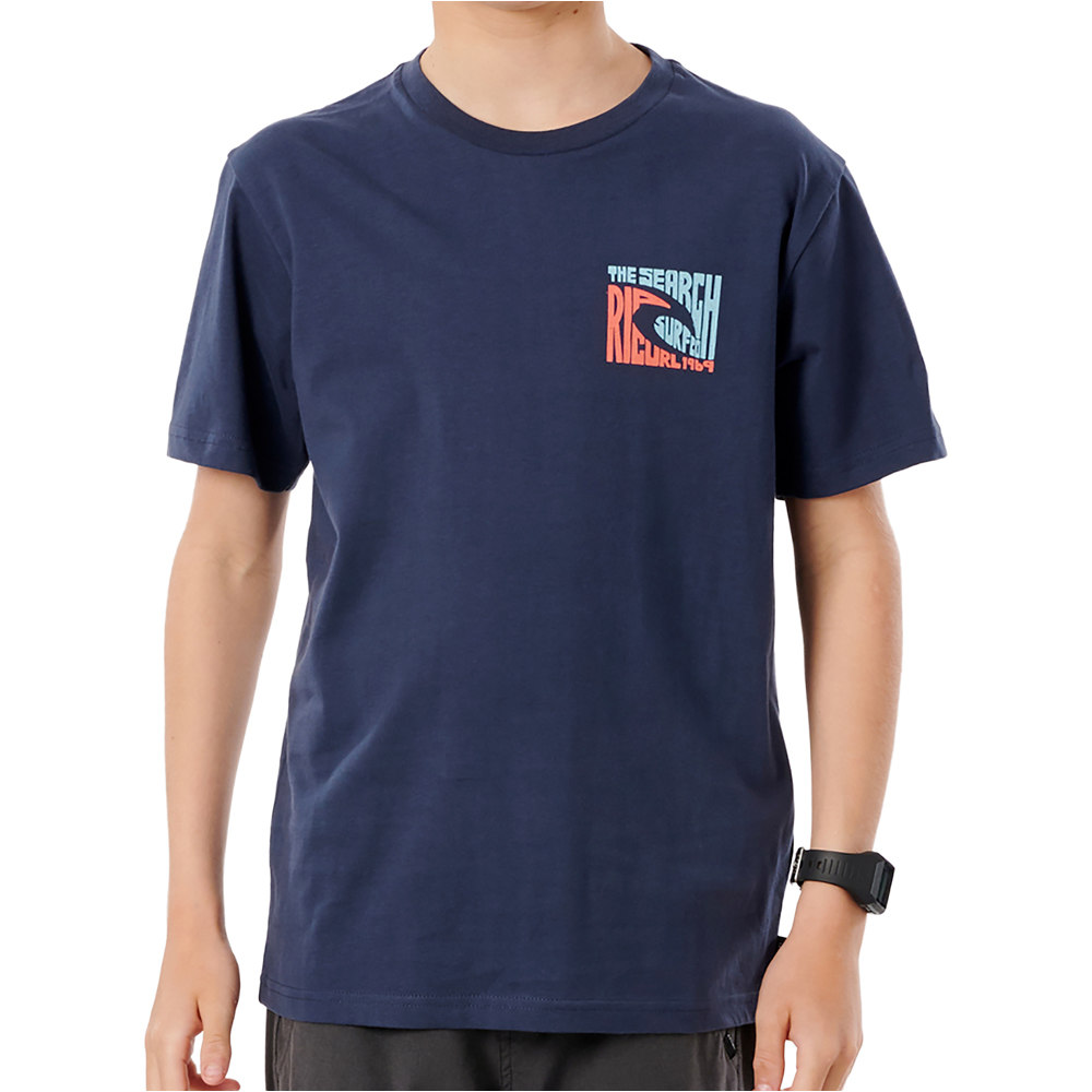 Rip Curl camiseta manga corta niño Rip Curl ICON CUTOUT TEE-BOYS vista detalle Rip Curl camiseta manga corta niño Rip Curl ICON CUTOUT TEE-BOYS vista detalle