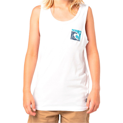 RIP CURL CORP TANK blanco