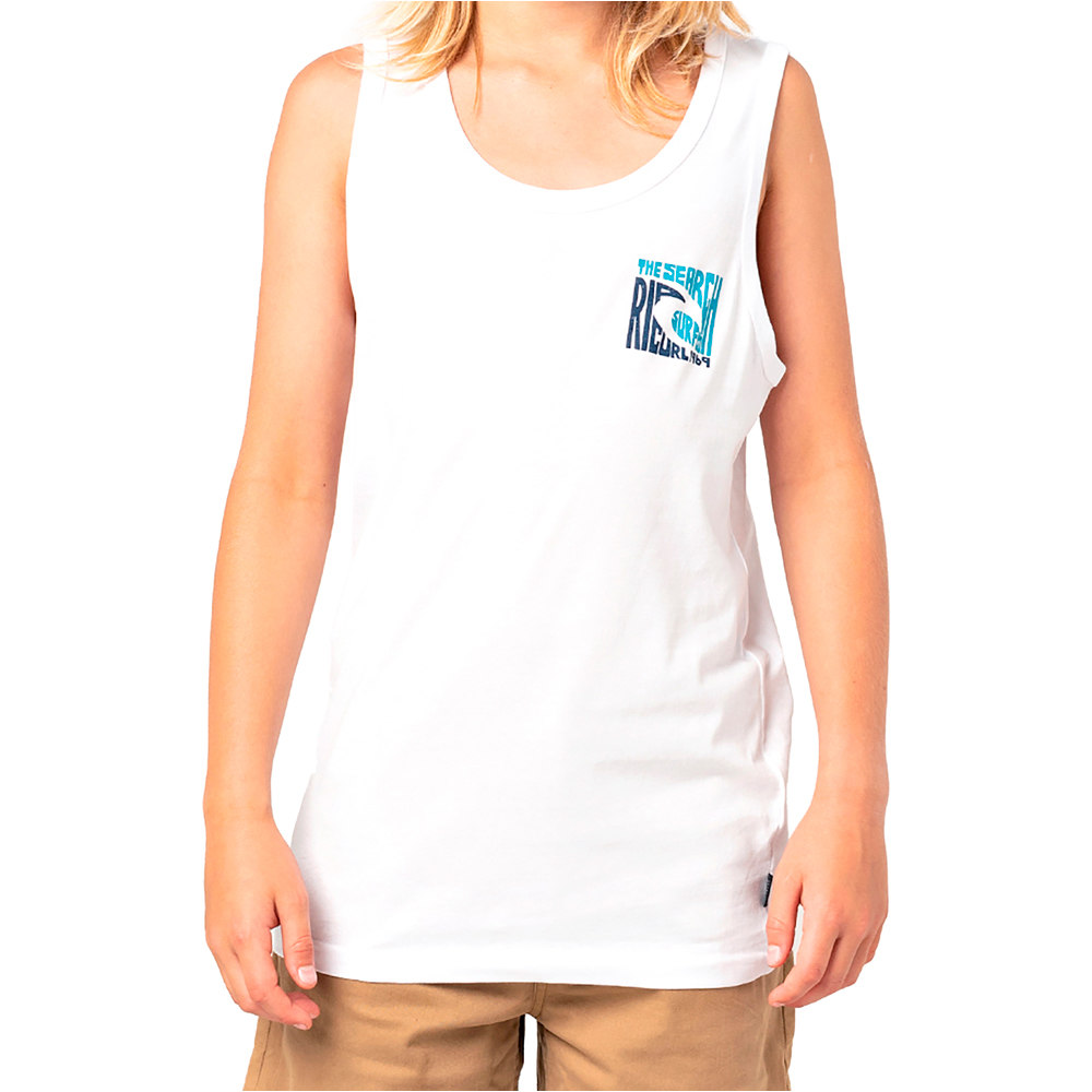 Rip Curl camiseta tirantes niño Rip Curl CORP TANK vista trasera Rip Curl camiseta tirantes niño Rip Curl CORP TANK vista trasera