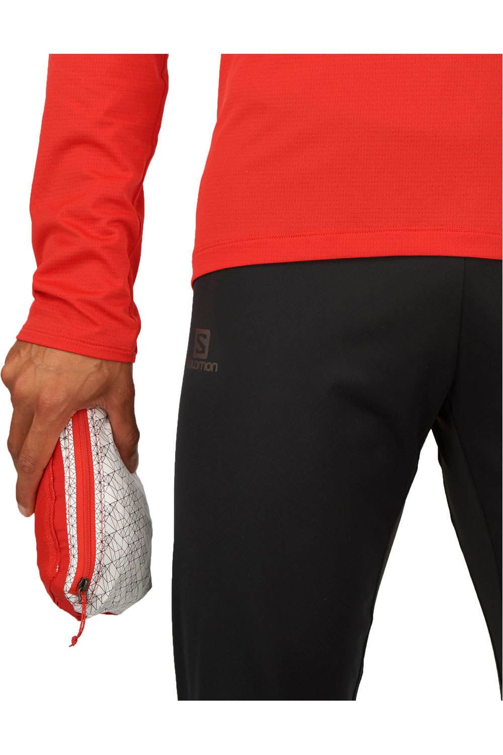 Salomon CHAQUETA TRAIL RUNNING HOMBRE BONATTI 2.5L JACKET M vista detalle Salomon CHAQUETA TRAIL RUNNING HOMBRE BONATTI 2.5L JACKET M vista detalle