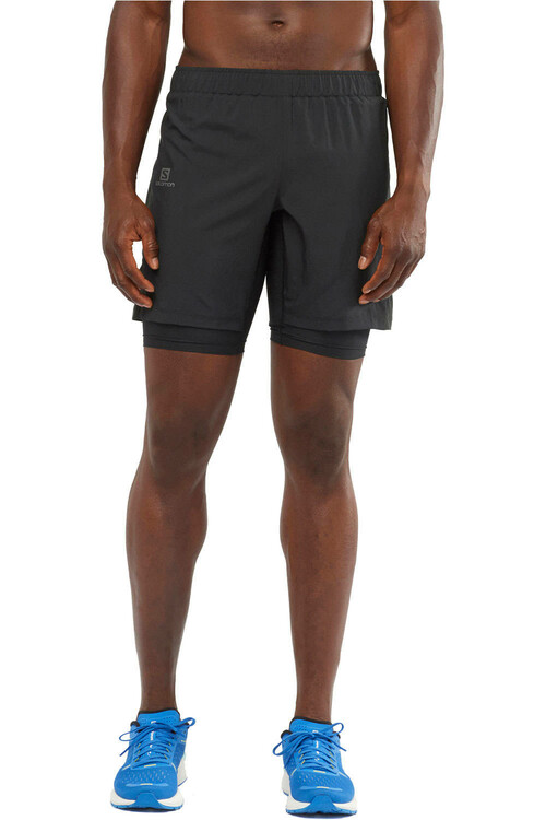 SALOMON XA TWINSKIN SHORT M negro