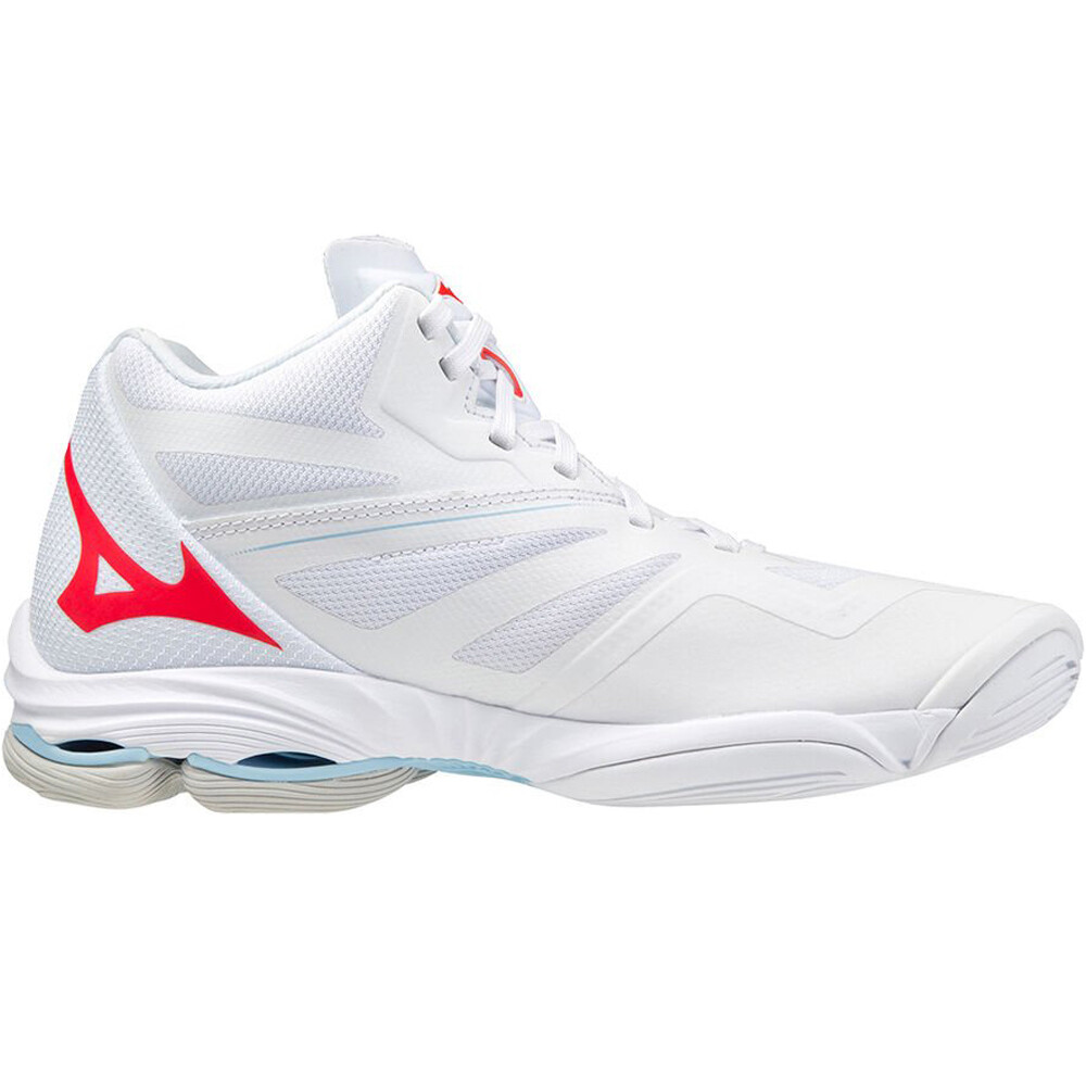 Mizuno zapatillas indoor mujer Mizuno WAVE LIGHTNING Z6 MID (W) BLRO lateral interior Mizuno zapatillas indoor mujer Mizuno WAVE LIGHTNING Z6 MID (W) BLRO lateral interior
