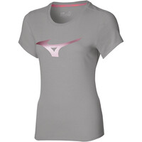 Mizuno camiseta manga corta mujer Mizuno Athletic RB Tee vista frontal Mizuno camiseta manga corta mujer Mizuno Athletic RB Tee vista frontal