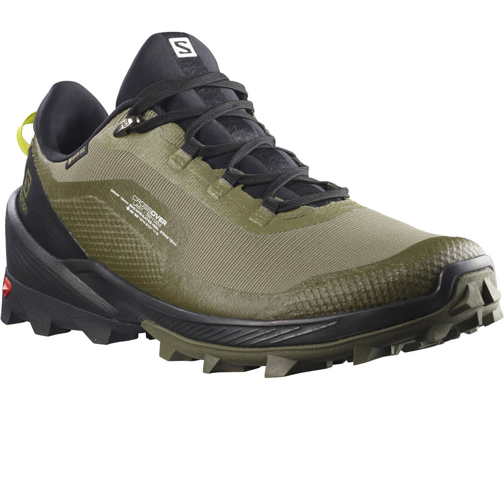 Salomon zapatilla trekking hombre Salomon CROSS OVER GTX lateral interior Salomon zapatilla trekking hombre Salomon CROSS OVER GTX lateral interior