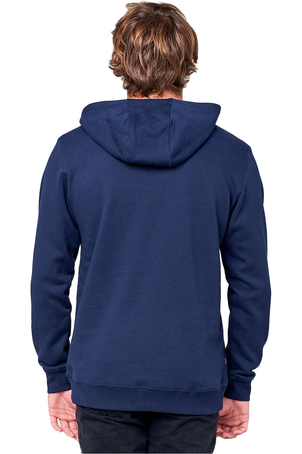 Rip Curl sudadera hombre DOWN THE LINE HOODED POP OVER vista trasera Rip Curl sudadera hombre DOWN THE LINE HOODED POP OVER vista trasera