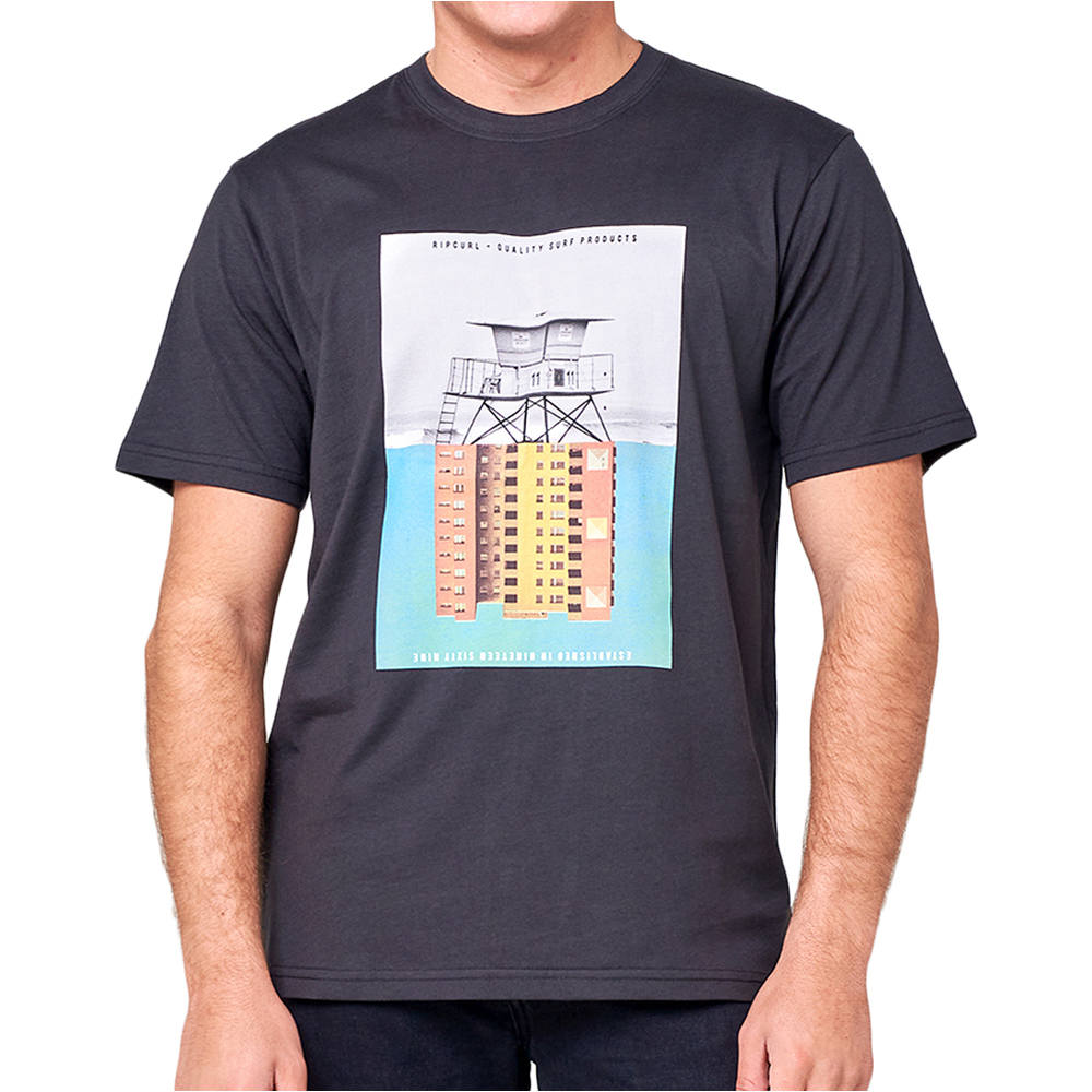 Rip Curl camiseta manga corta hombre Rip Curl GOOD DAY BAD DAY vista detalle Rip Curl camiseta manga corta hombre Rip Curl GOOD DAY BAD DAY vista detalle