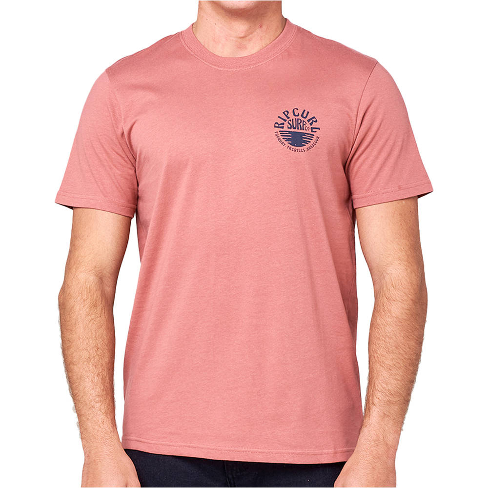 Rip Curl camiseta manga corta hombre Rip Curl DOWN THE LINE SS TEE vista detalle Rip Curl camiseta manga corta hombre Rip Curl DOWN THE LINE SS TEE vista detalle