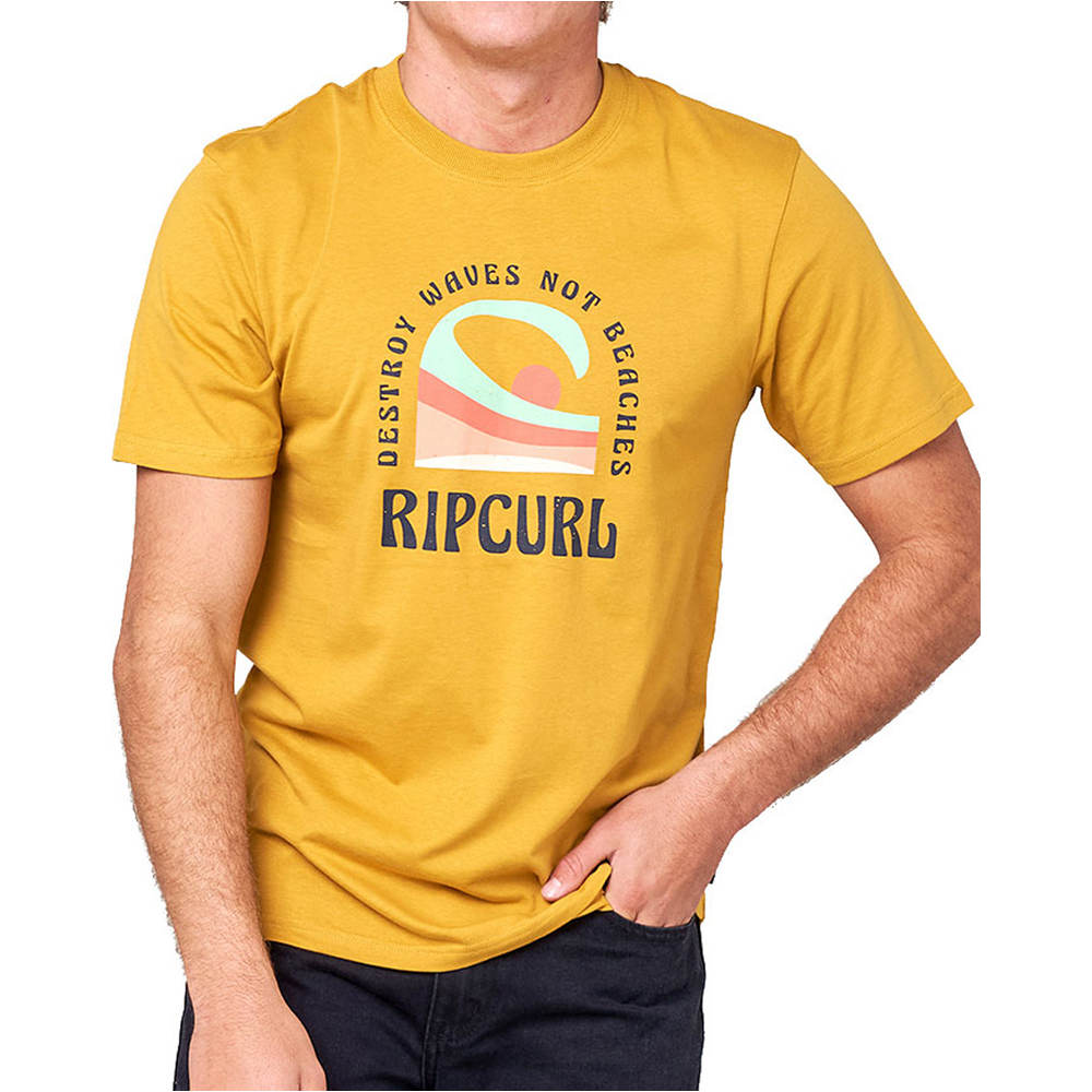 Rip Curl camiseta manga corta hombre Rip Curl HORIZON FRONT PRINT SS TEE vista detalle Rip Curl camiseta manga corta hombre Rip Curl HORIZON FRONT PRINT SS TEE vista detalle