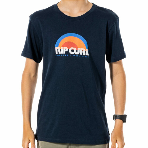 RIP CURL SURF REVIVAL DECAL TEE-BY azul