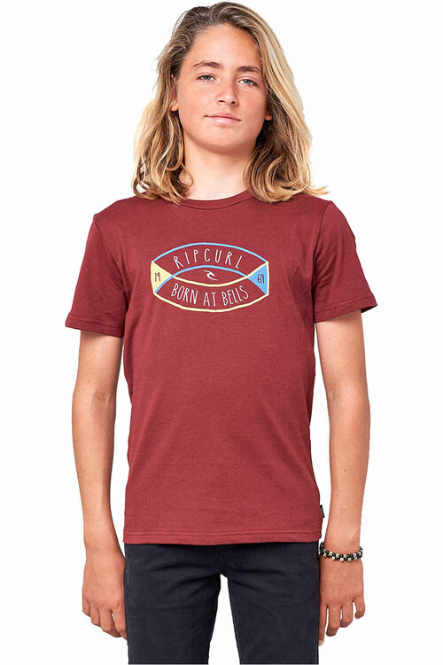 RIP CURL DAMS TEE gris