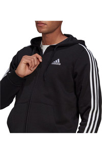 adidas sudadera hombre Adidas M 3S FL FZ HD vista detalle adidas sudadera hombre Adidas M 3S FL FZ HD vista detalle