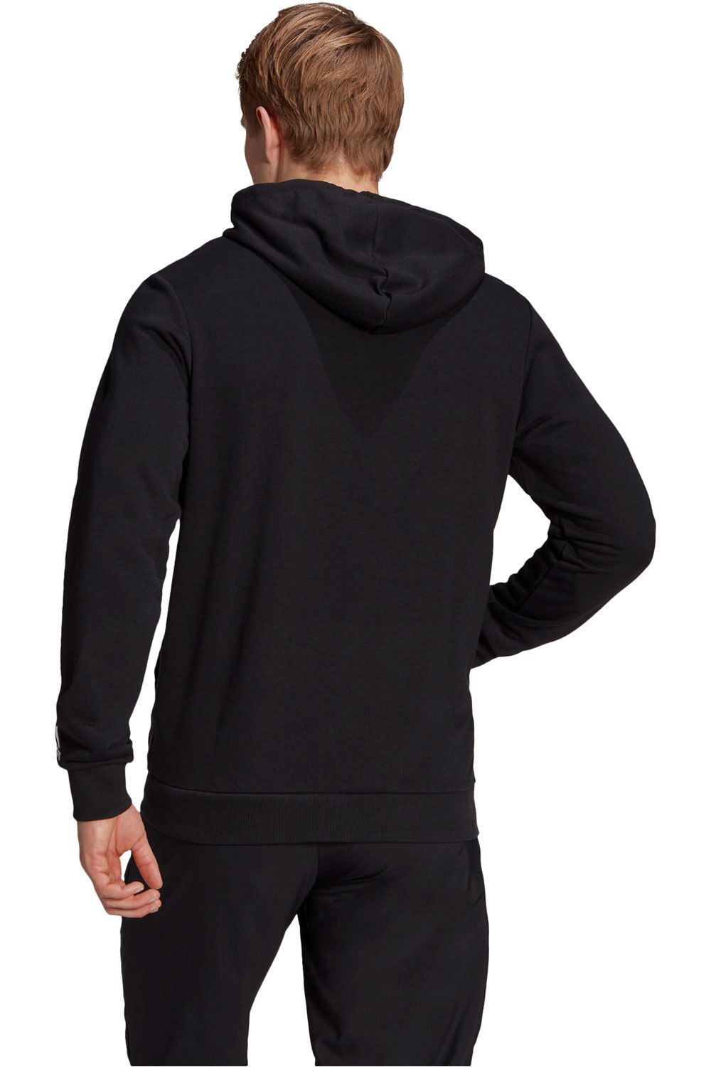 adidas sudadera hombre Adidas M LIN FT HD vista trasera adidas sudadera hombre Adidas M LIN FT HD vista trasera