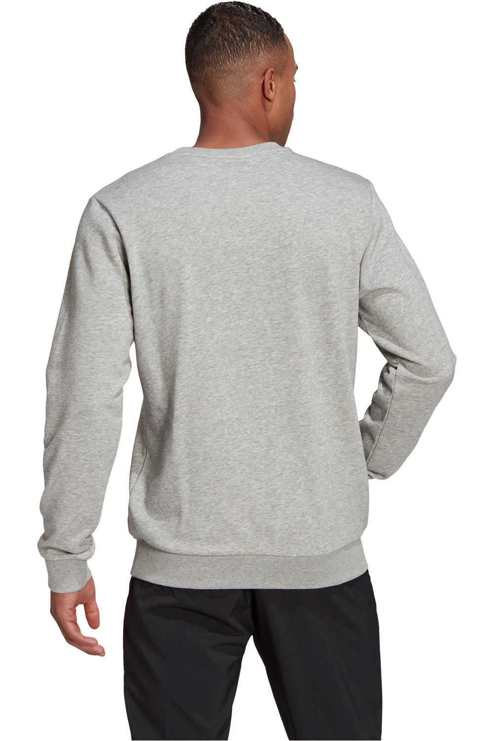 adidas sudadera hombre Adidas M BL FT SWT vista trasera adidas sudadera hombre Adidas M BL FT SWT vista trasera