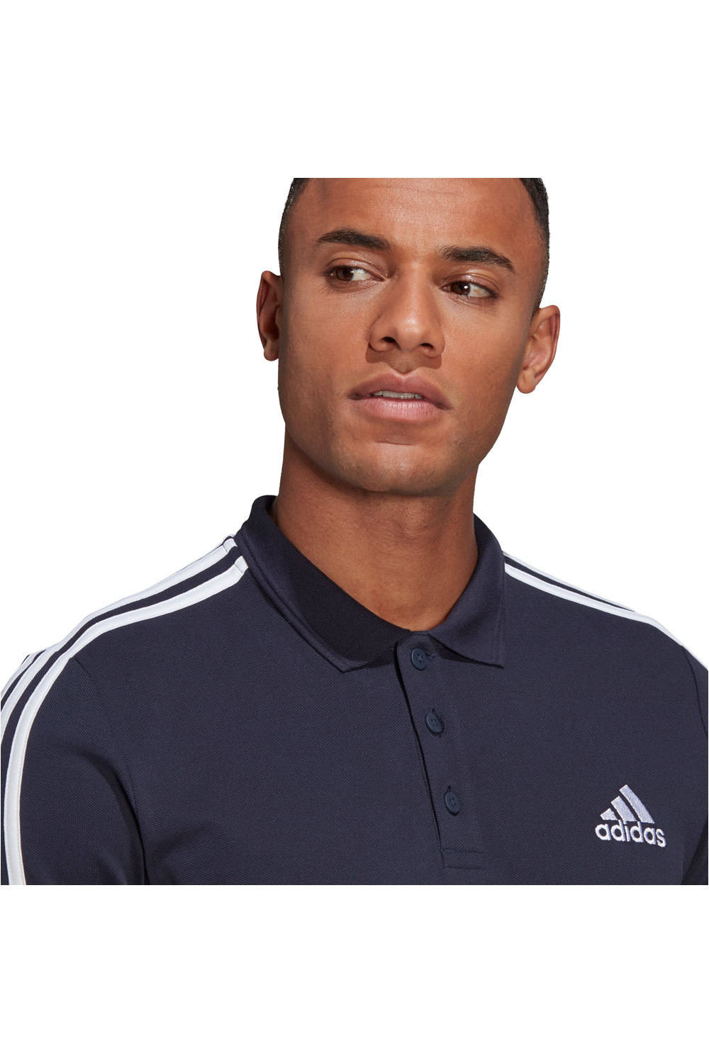 adidas polo manga corta hombre Adidas M 3S PQ PS vista detalle adidas polo manga corta hombre Adidas M 3S PQ PS vista detalle