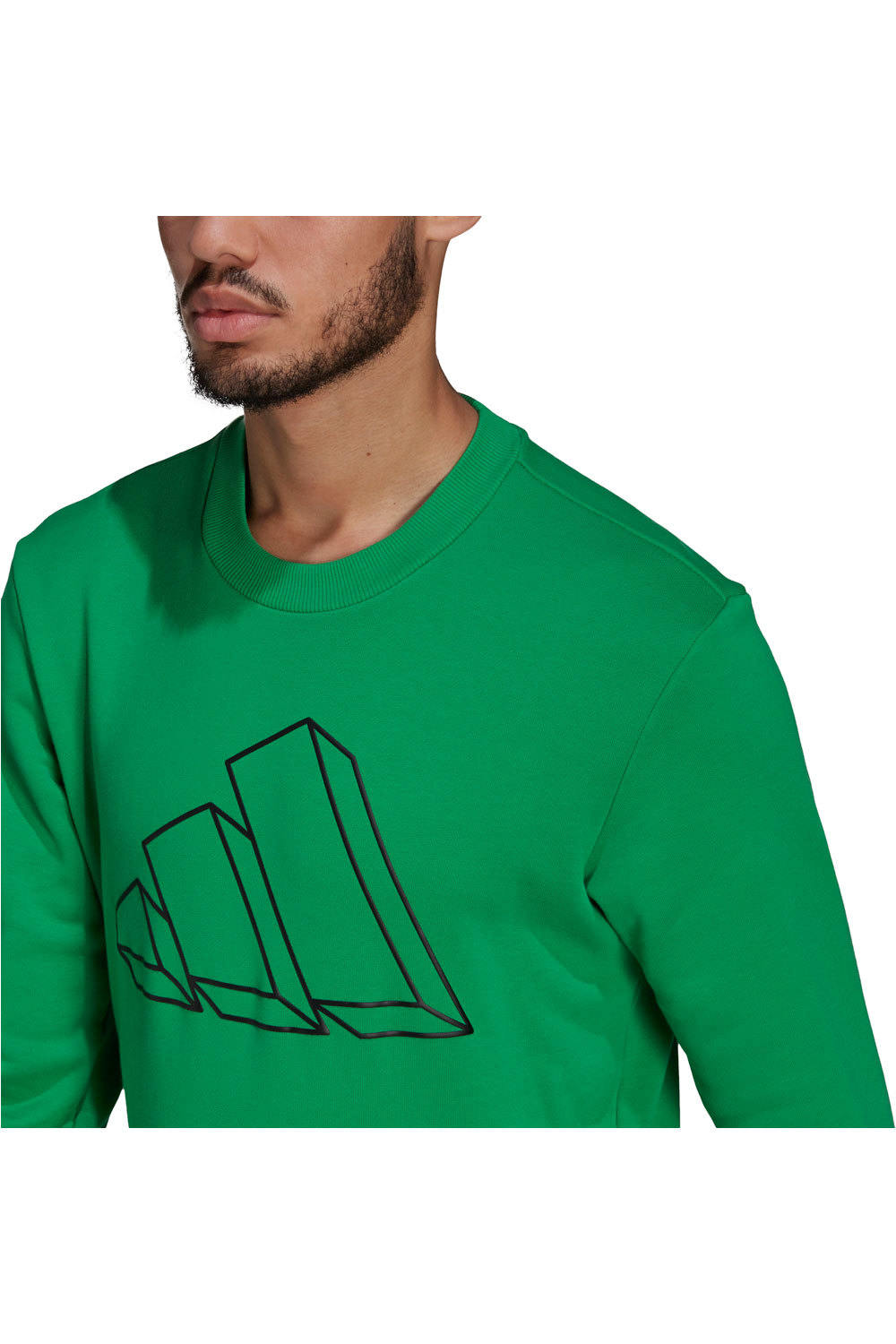 adidas sudadera hombre Adidas M FI GFX CREW vista detalle adidas sudadera hombre Adidas M FI GFX CREW vista detalle