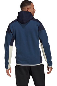 adidas sudadera hombre Adidas ZNE FZ vista trasera adidas sudadera hombre Adidas ZNE FZ vista trasera