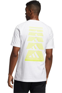 adidas camiseta manga corta hombre Adidas REPEAT TEE vista trasera adidas camiseta manga corta hombre Adidas REPEAT TEE vista trasera