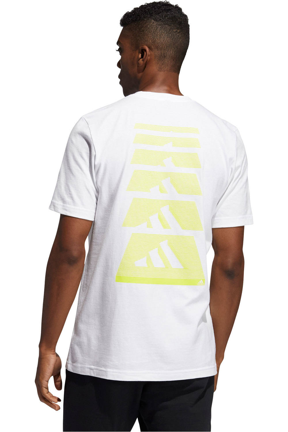 adidas camiseta manga corta hombre Adidas REPEAT TEE vista trasera adidas camiseta manga corta hombre Adidas REPEAT TEE vista trasera