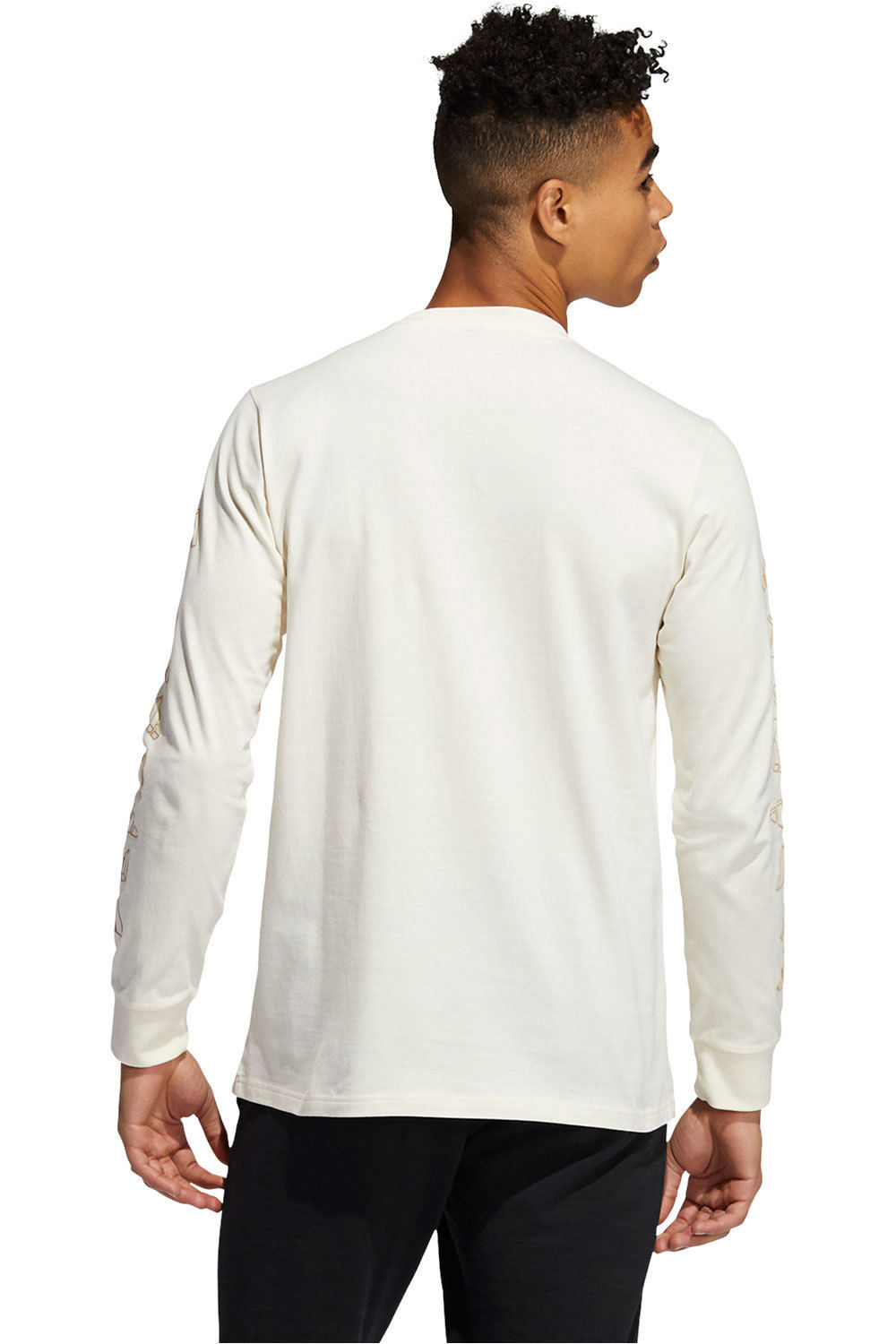 adidas camiseta manga larga hombre Adidas REPEAT LS vista trasera adidas camiseta manga larga hombre Adidas REPEAT LS vista trasera