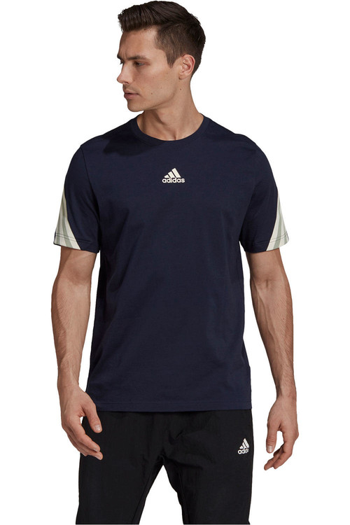 ADIDAS M 3S TAPE TEE azul