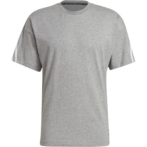 ADIDAS M FI TEE 3S A gris