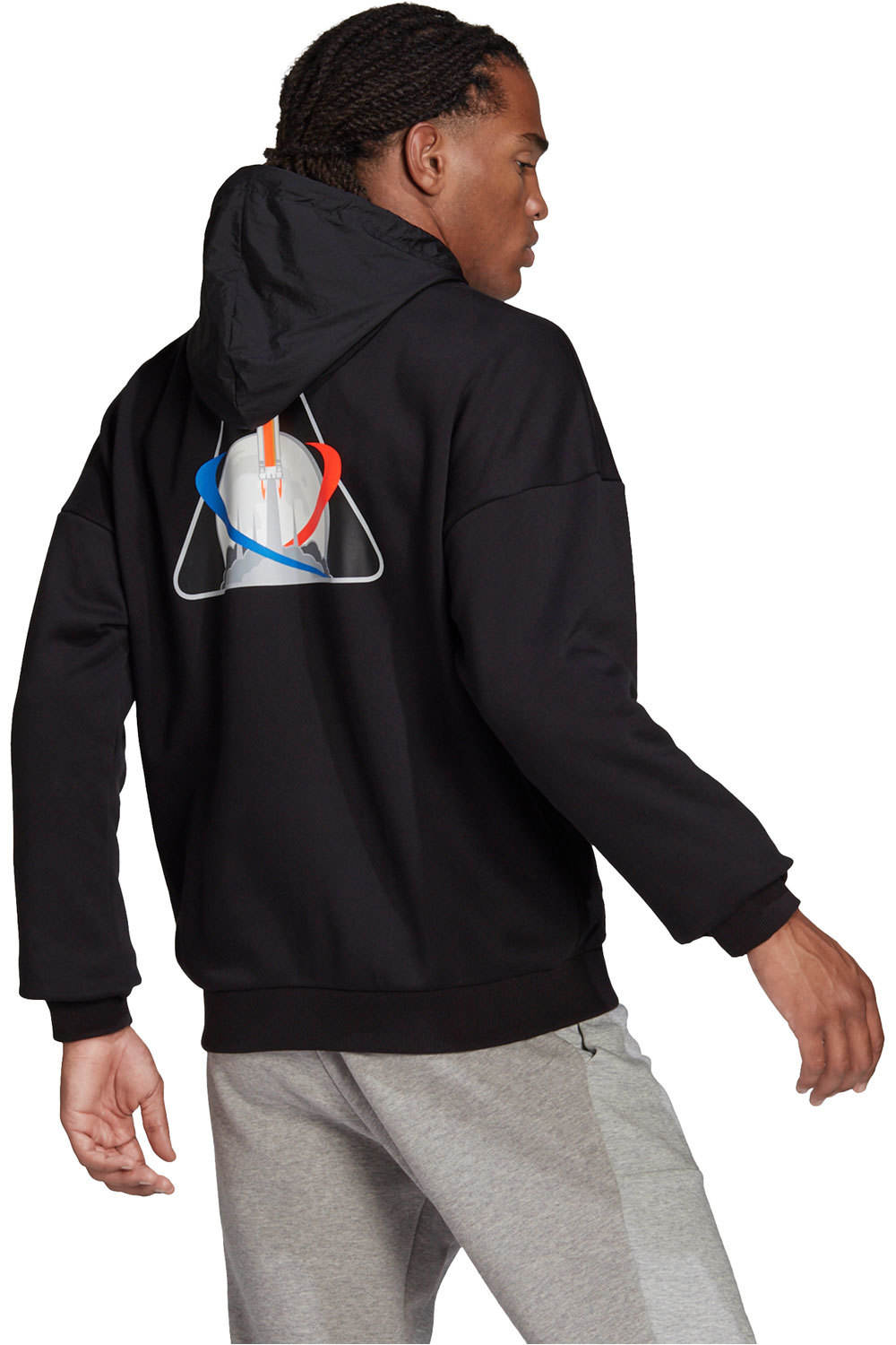 adidas sudadera hombre Adidas M SPC HOOD vista trasera adidas sudadera hombre Adidas M SPC HOOD vista trasera