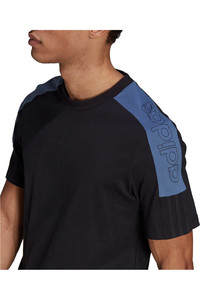 adidas camiseta manga corta hombre Adidas M CB LIN T vista detalle adidas camiseta manga corta hombre Adidas M CB LIN T vista detalle