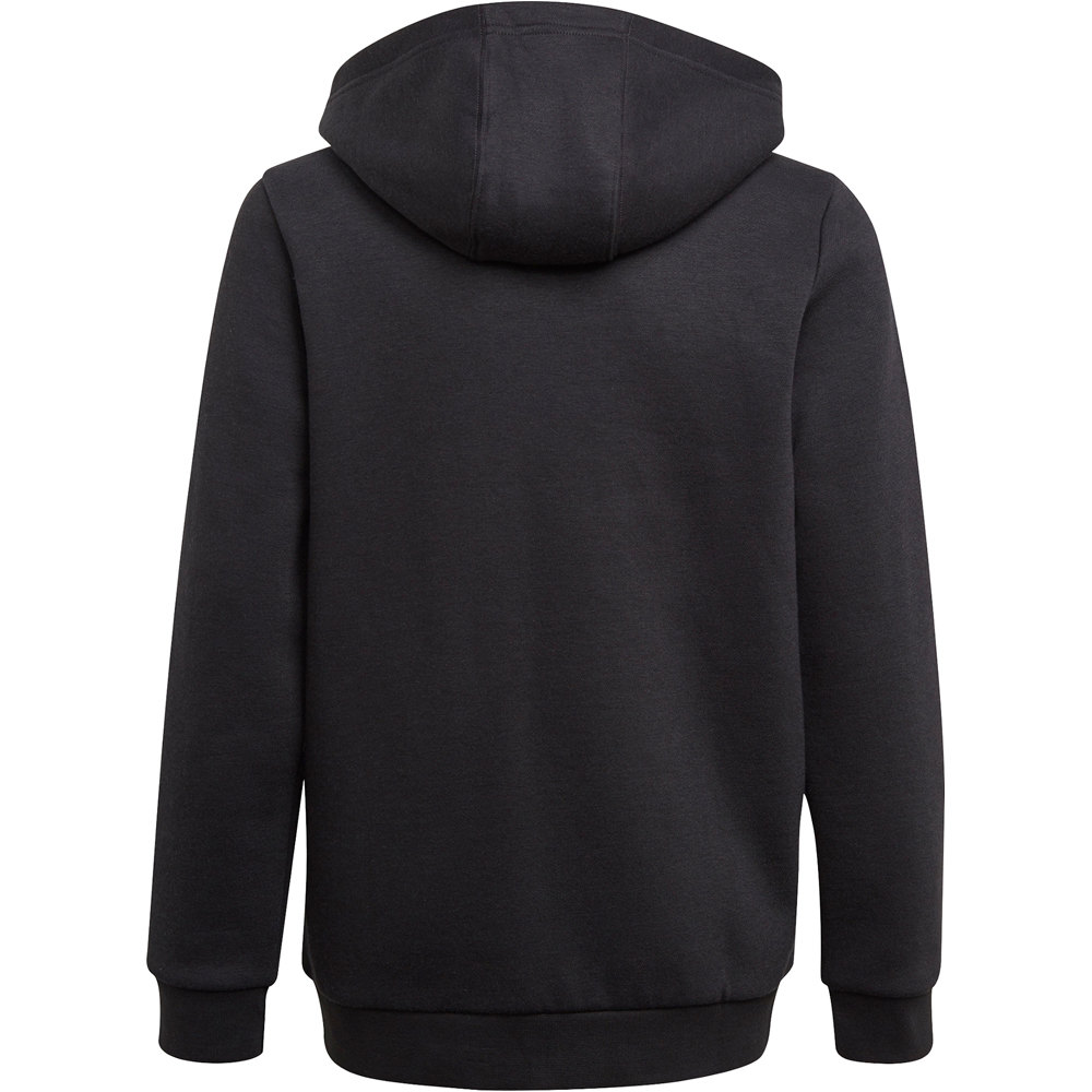 adidas sudadera niño Adidas B 3S FZ HD vista trasera adidas sudadera niño Adidas B 3S FZ HD vista trasera