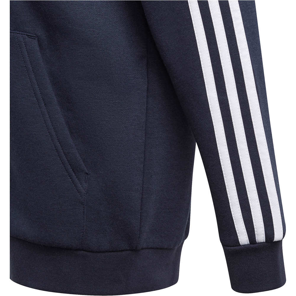 adidas sudadera niño Adidas B 3S FZ HD vista detalle adidas sudadera niño Adidas B 3S FZ HD vista detalle