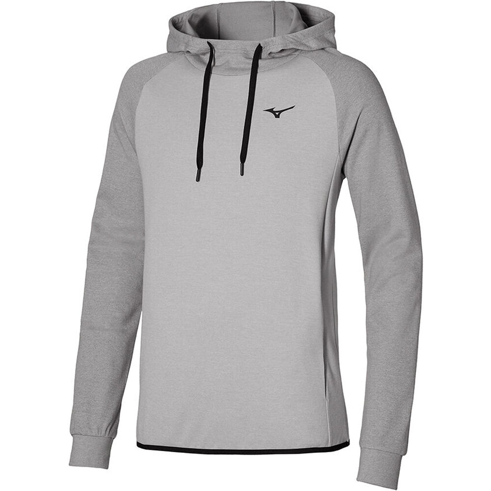 Mizuno sudadera hombre Mizuno Athletic Hoody vista frontal Mizuno sudadera hombre Mizuno Athletic Hoody vista frontal