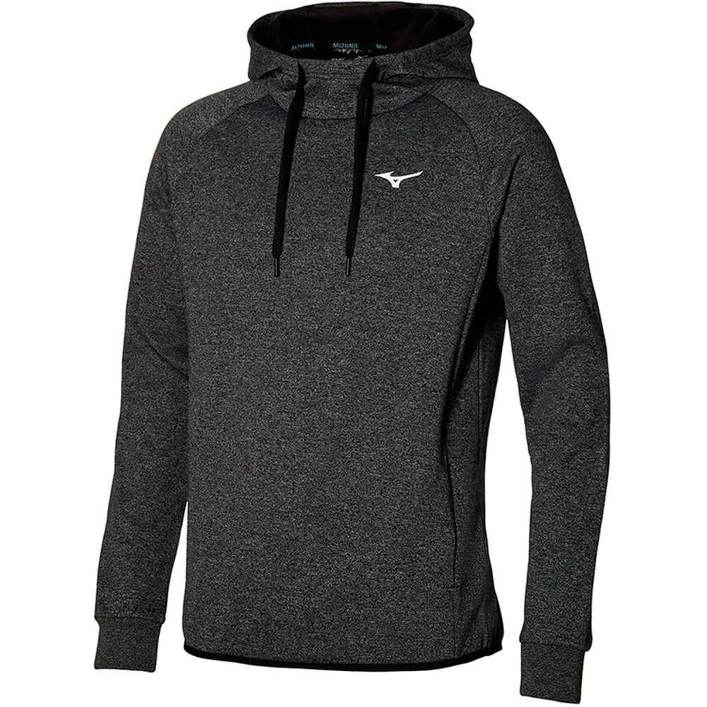 Mizuno sudadera hombre Mizuno Athletic Hoody vista frontal Mizuno sudadera hombre Mizuno Athletic Hoody vista frontal