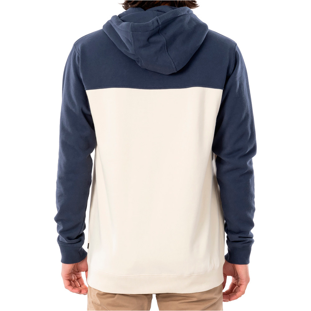 Rip Curl sudadera hombre Rip Curl SURF REVIVAL Z/T HOOD vista trasera Rip Curl sudadera hombre Rip Curl SURF REVIVAL Z/T HOOD vista trasera