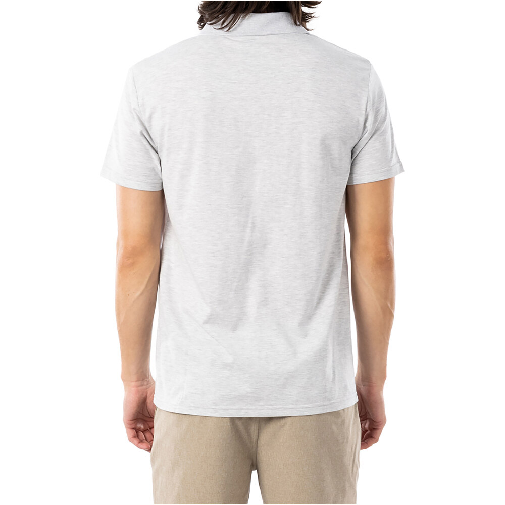 Rip Curl polo manga corta hombre Rip Curl SECTIONS VAPORCOOL POLO vista trasera Rip Curl polo manga corta hombre Rip Curl SECTIONS VAPORCOOL POLO vista trasera