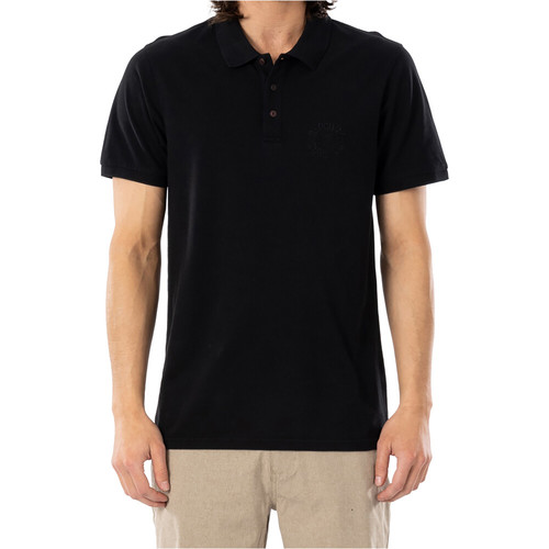 RIP CURL FADED POLO negro