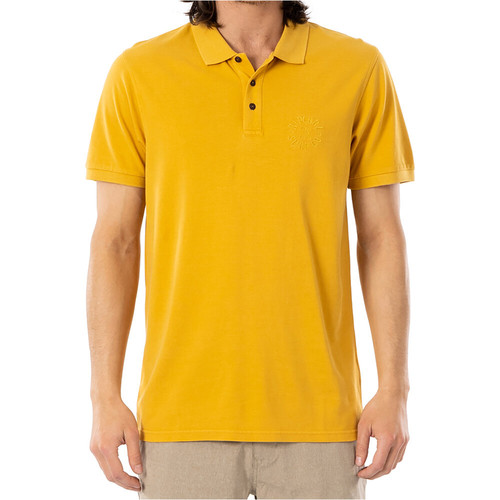 RIP CURL FADED POLO AM amarillo