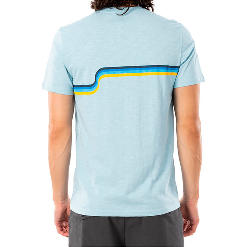 RIP CURL SURF REVIVAL TEE azul