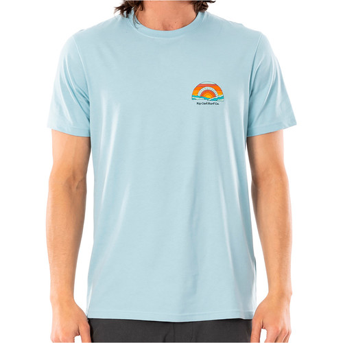 RIP CURL SWC SUNDOWN TEE azul