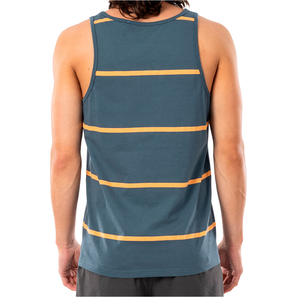 Rip Curl camiseta tirantes hombre Rip Curl SWC SUNDOWN STRIPE TANK vista trasera Rip Curl camiseta tirantes hombre Rip Curl SWC SUNDOWN STRIPE TANK vista trasera