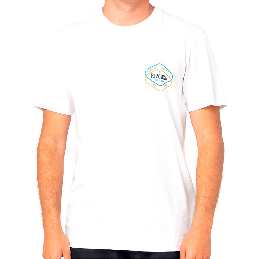 Rip Curl camiseta manga corta hombre Rip Curl TWICE D'AMS SS TEE vista detalle Rip Curl camiseta manga corta hombre Rip Curl TWICE D'AMS SS TEE vista detalle