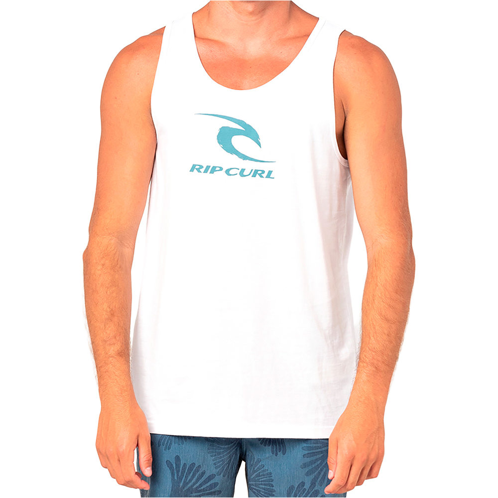 Rip Curl camiseta tirantes hombre Rip Curl SURFING TANK TEE vista trasera Rip Curl camiseta tirantes hombre Rip Curl SURFING TANK TEE vista trasera